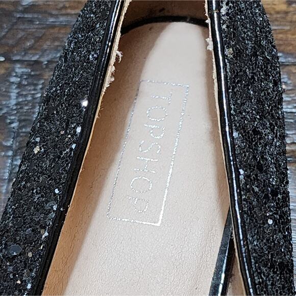 Topshop Black‎ glitter Moroccan flats size 7 - Picture 2 of 6